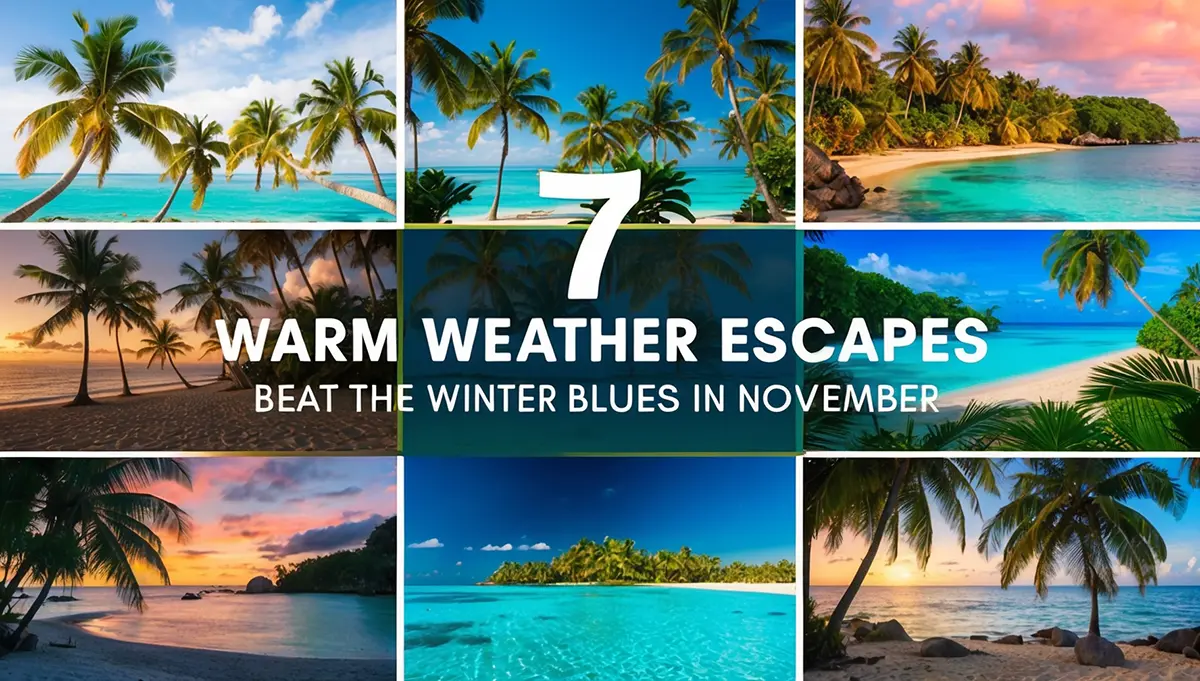 Entdecken Sie Diese 7 Warmen Wetterfluchten Für November Besiegen Sie Den Winterblues Im Paradies